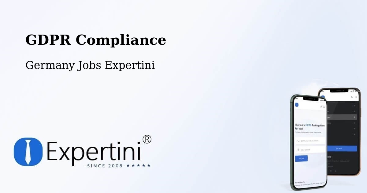 EU GDPR Compliance Statement – Goslar - Germany Jobs Expertini